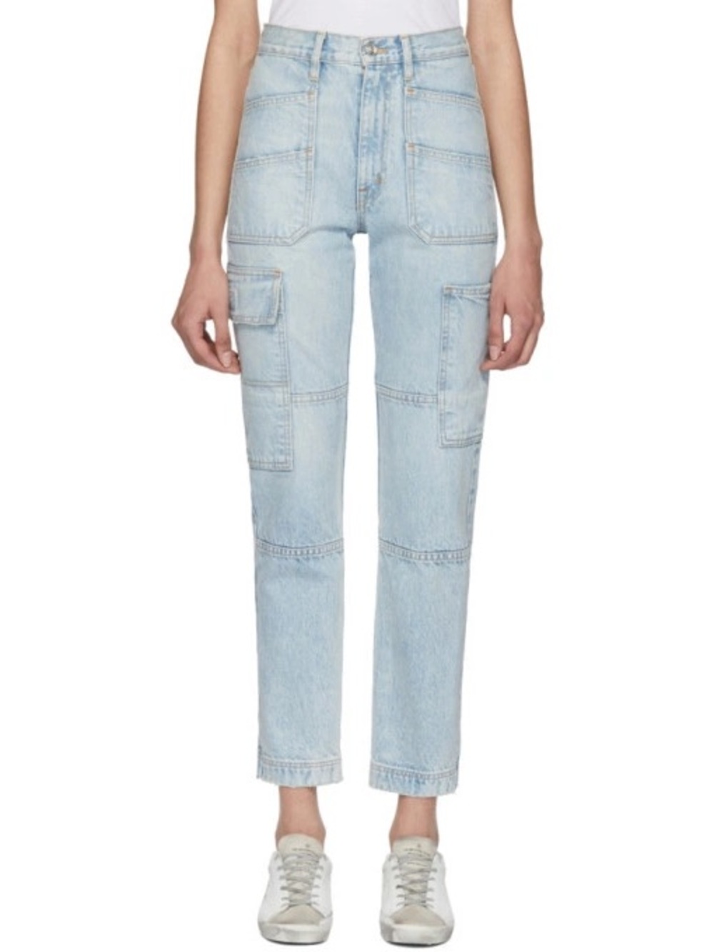 SLVRLAKE Savior Denim Cargo Pants